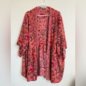 Paisley Print Kimono